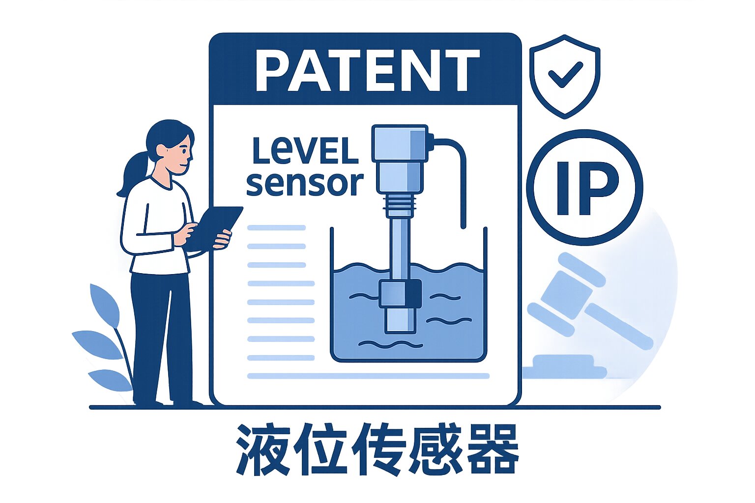 液位传感器液体识别精度如何提升?<strong><a style="color:#0A3DFF" href="/solutions/efficiency/" target="_blank" title="专利技术">专利技术</a></strong>如何防止侵权?